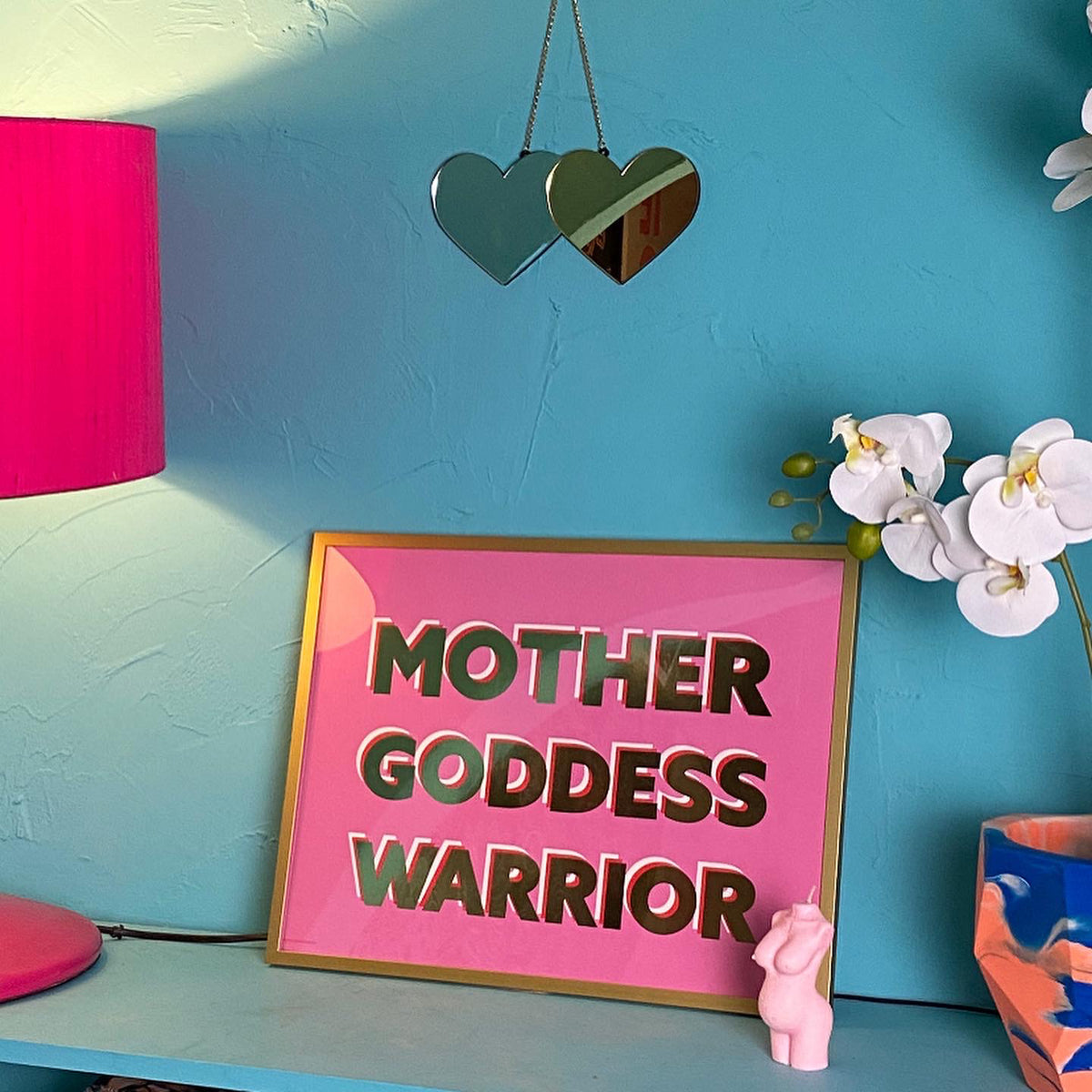 Fertility Goddess Candle Pregnant torso soy wax Doodlemoo