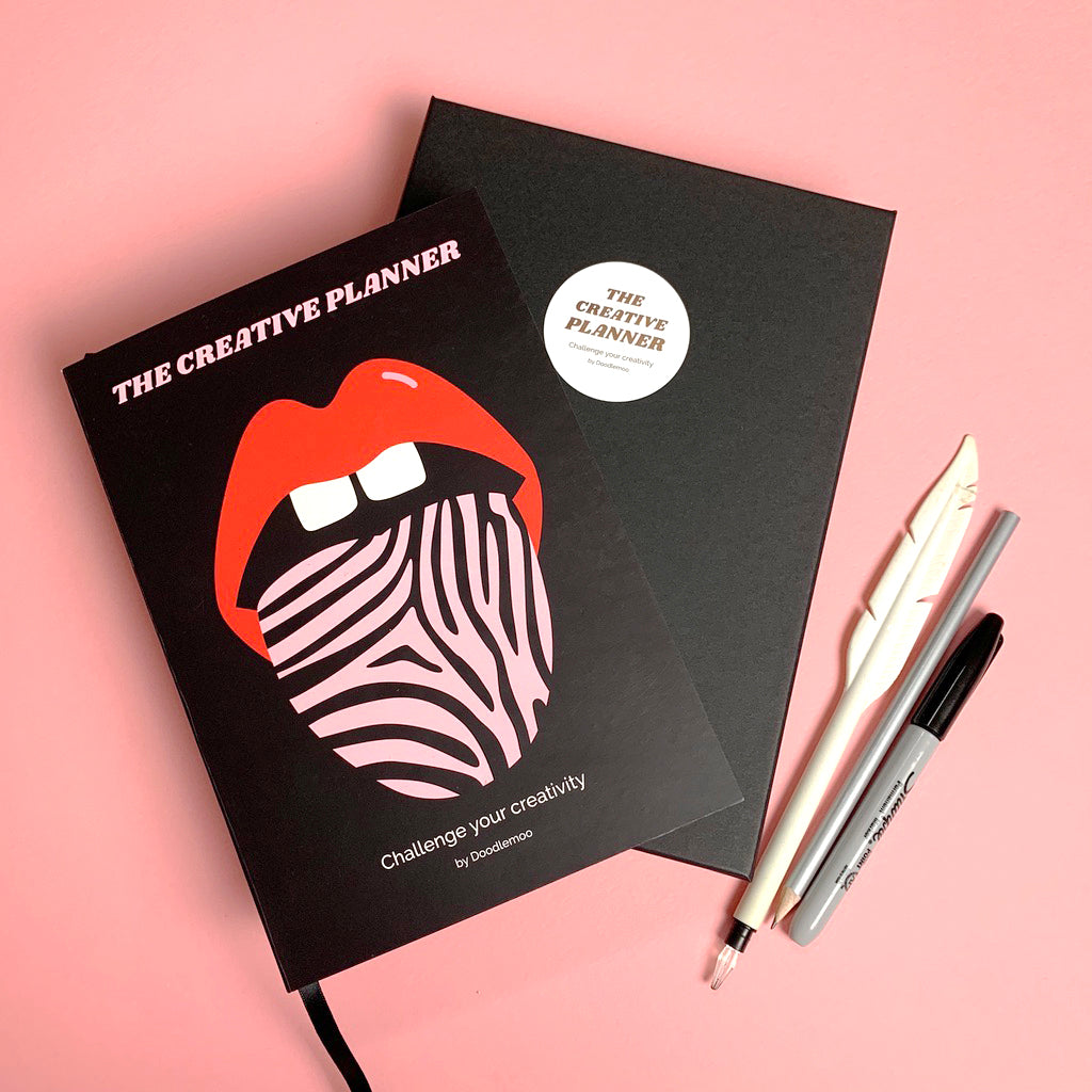 Kiss Me; The Creative Planner designed by Doodlemoo