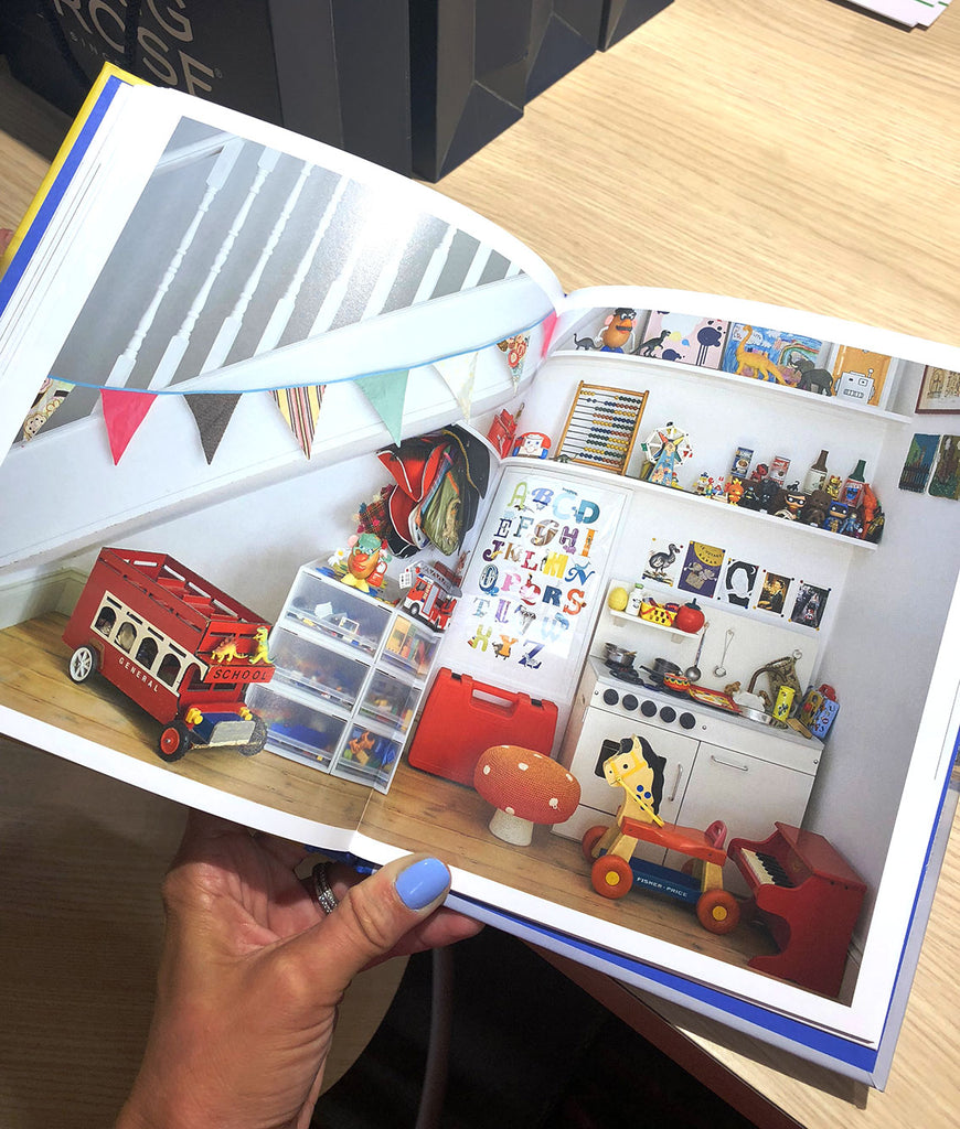 Our prints in the book Shelfie in the kids section