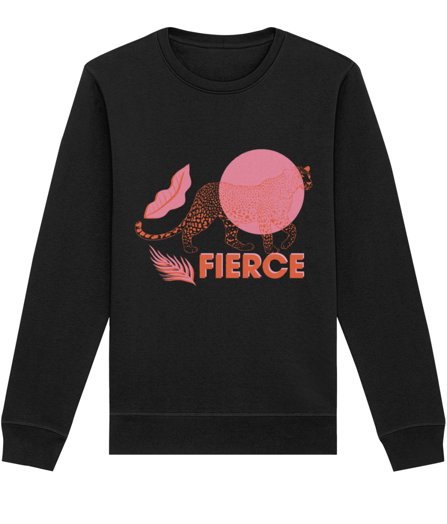 Fierce Orange/Pink Jumper - Roller Sweatshirt