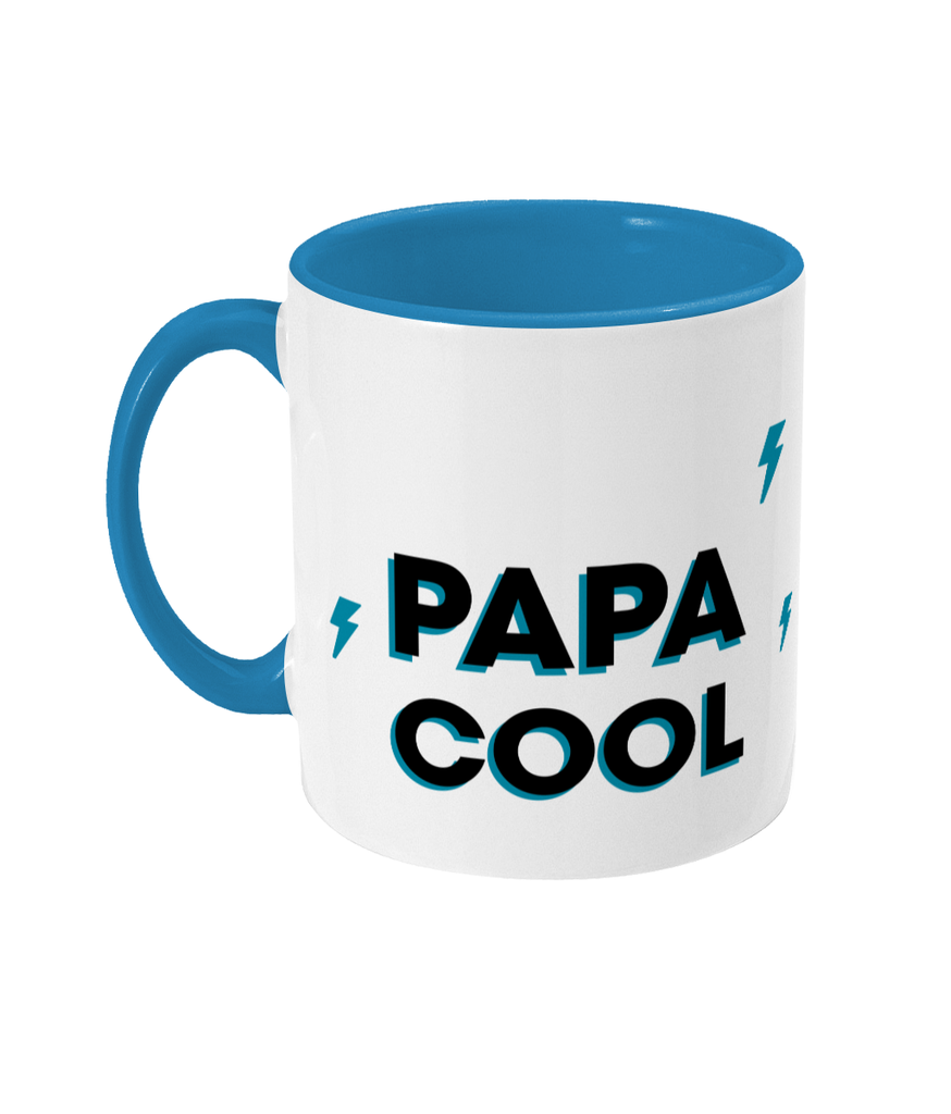 Papa cool - Two Toned Mug