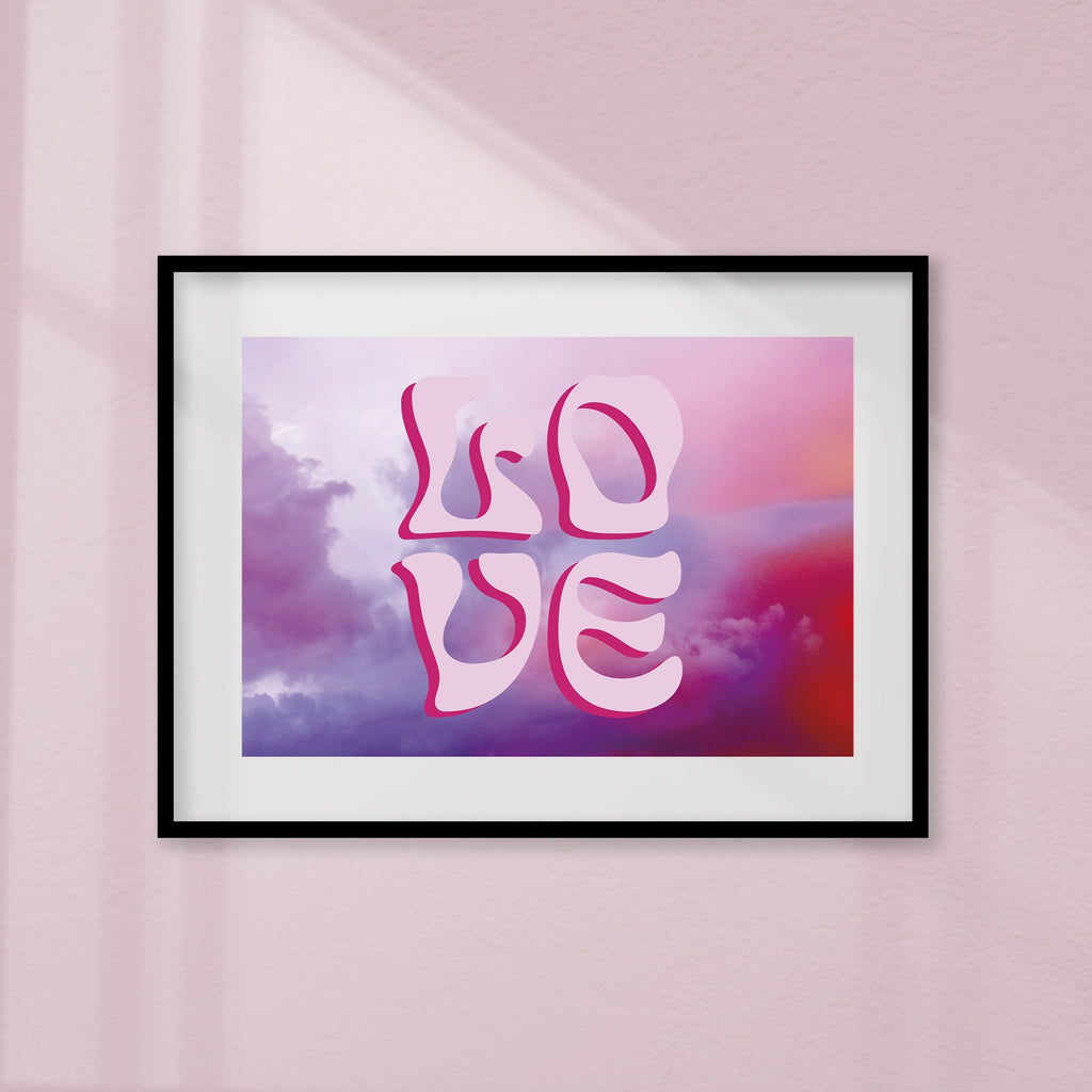 LOVE is in the Air - Limited edition Print