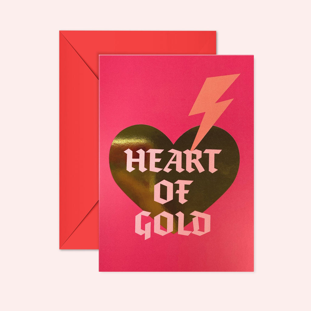 Heart of Gold - Valentines Card