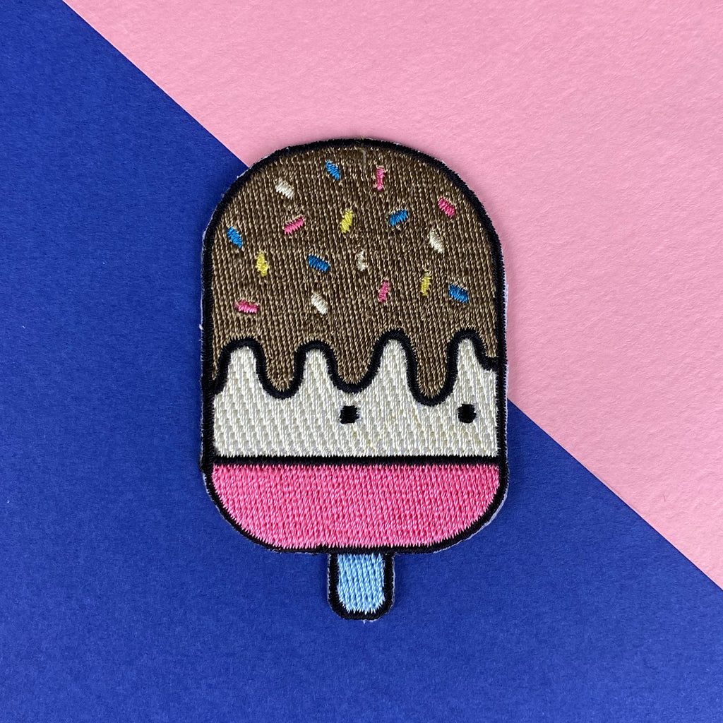 SWEET ICE LOLLY Patch iron-on