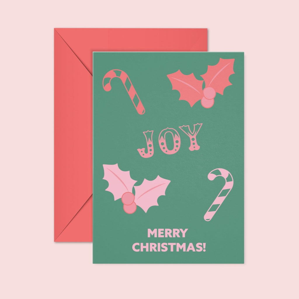 Joy Christmas Card