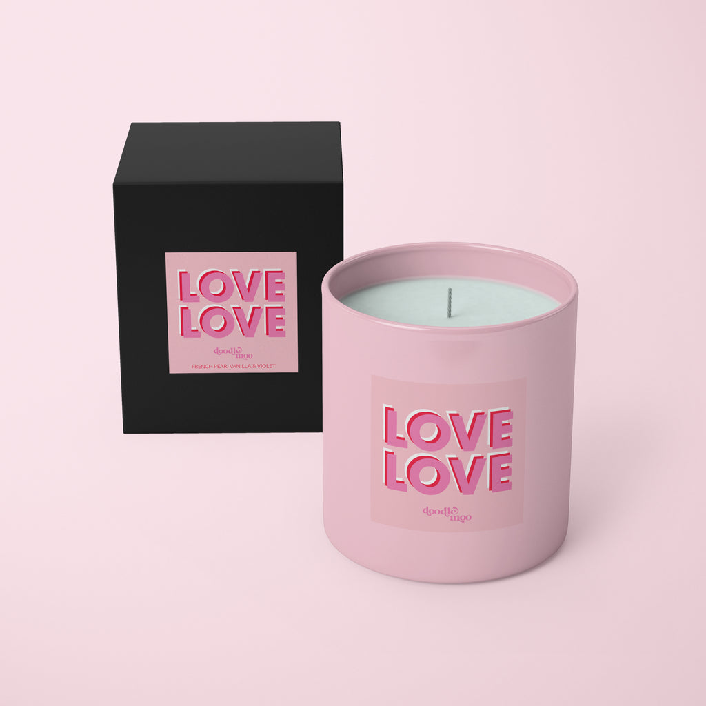 Love Love Candles - soy wax candle