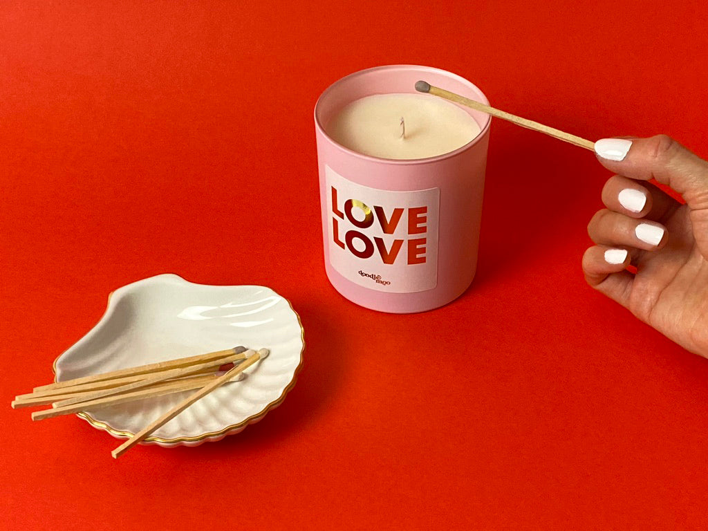Love Love Candles - soy wax candle
