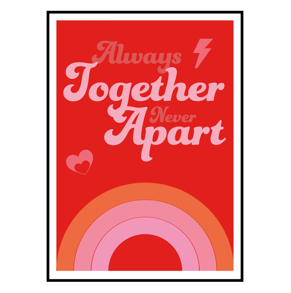 Together Apart Mini Print