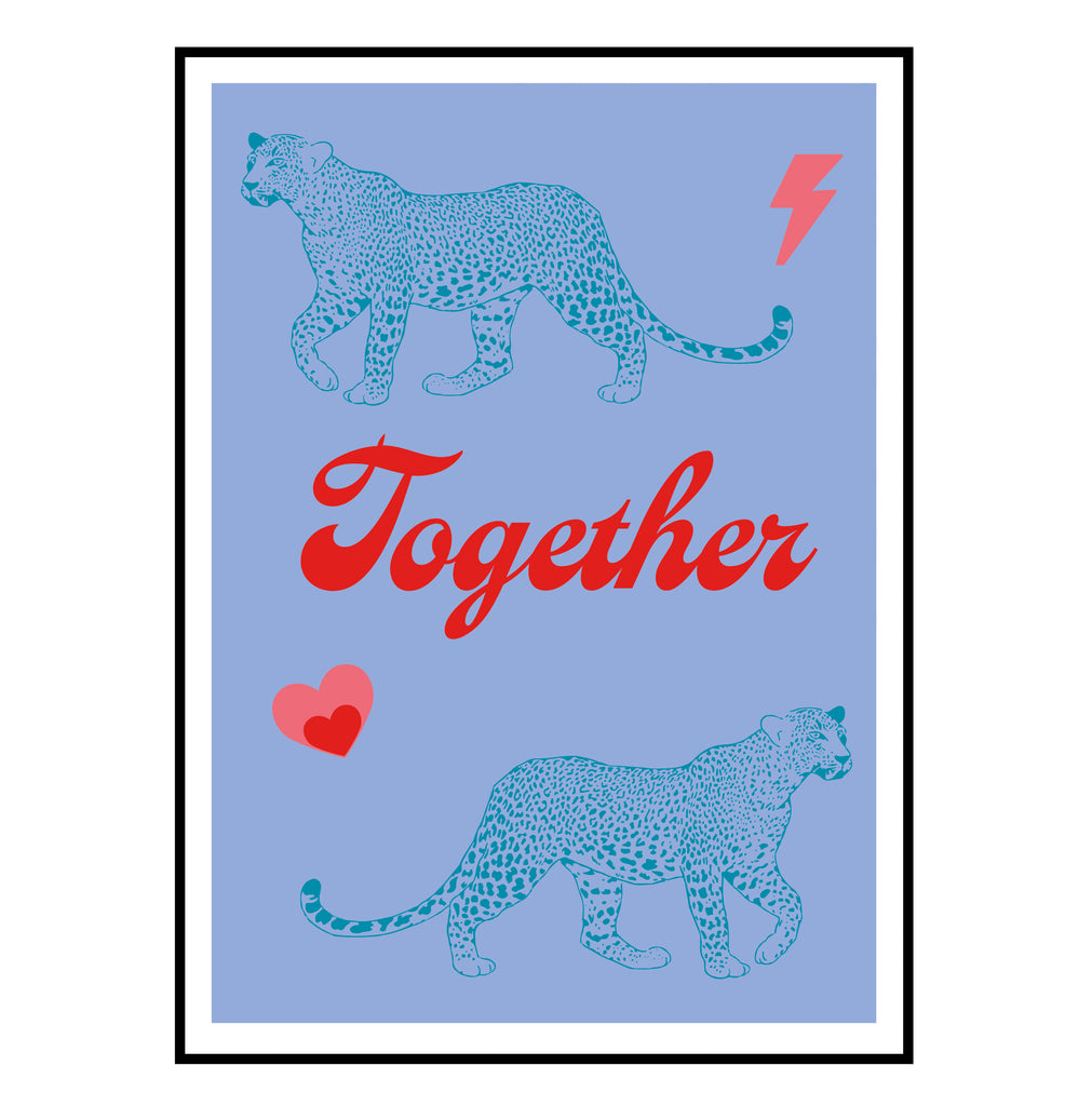 Together 'Leopards' Mini print