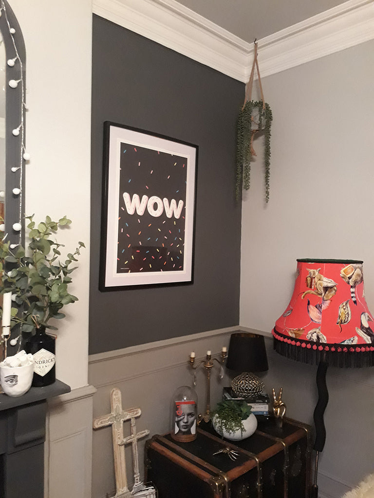 WOW art print by Doodlemoo Styled by Styling York Pretty