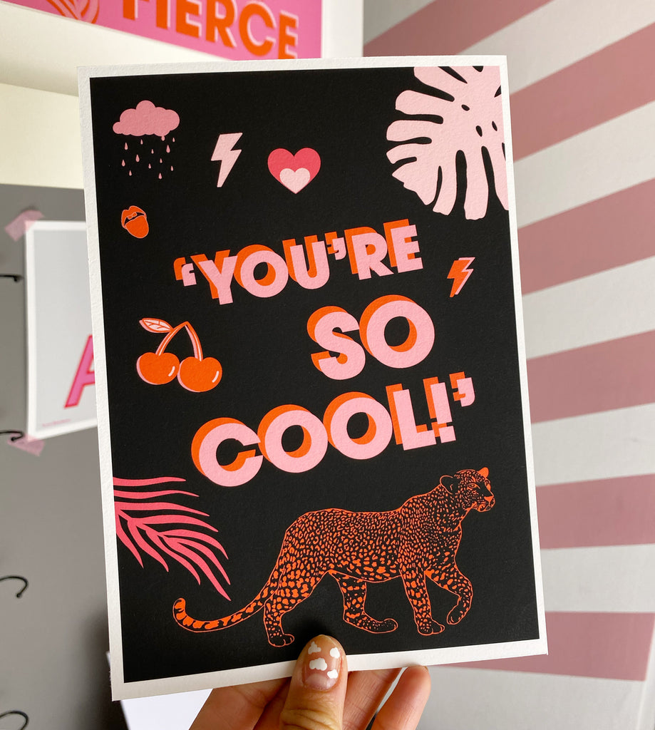 You're So Cool - Leopard Print
