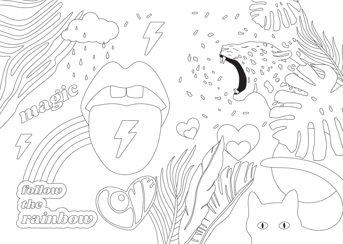 Magic Colour me in - free download | Doodlemoo